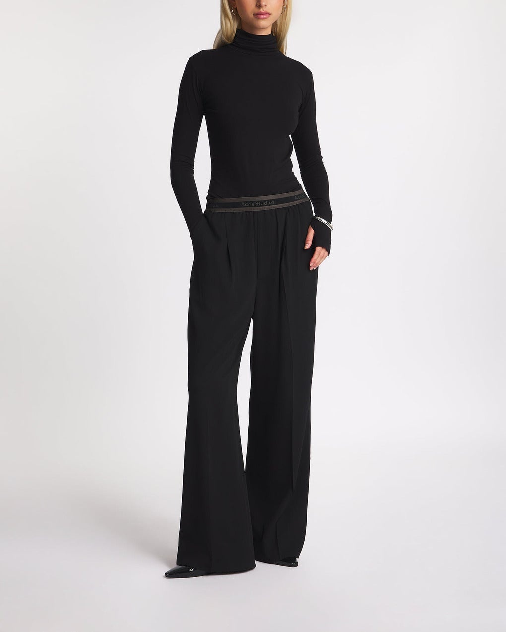 Trousers Logo Tape Black - 3
