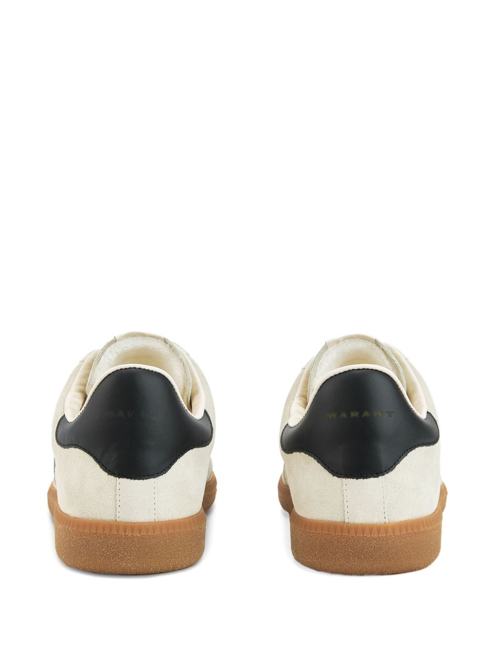 Brycy suede-logo sneakers - 3