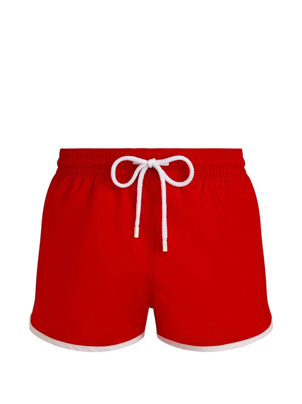 elasticated-drawstring swim shorts - 1