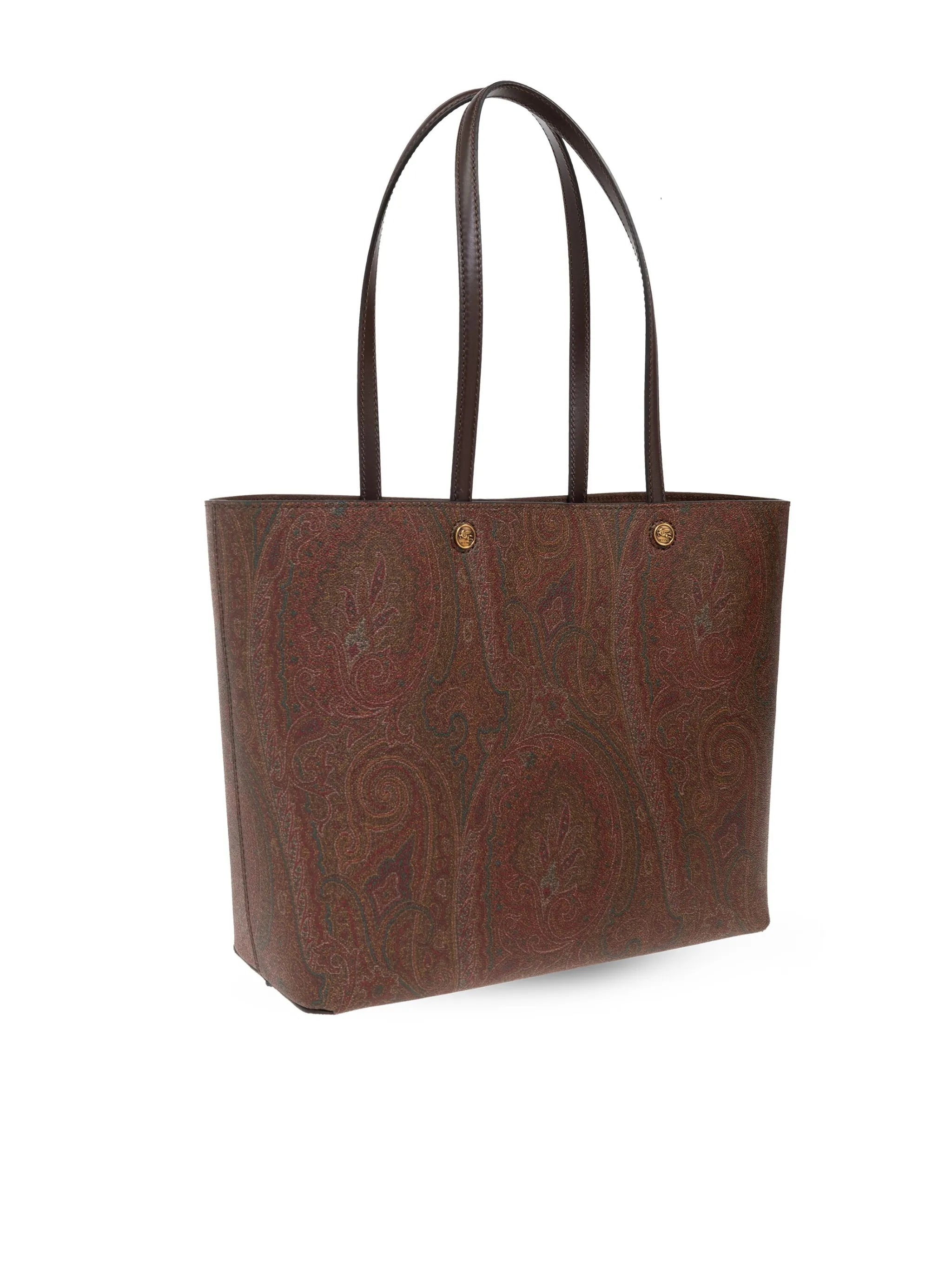 Large Paisley Jacquard Shopper Tote Bag - 3