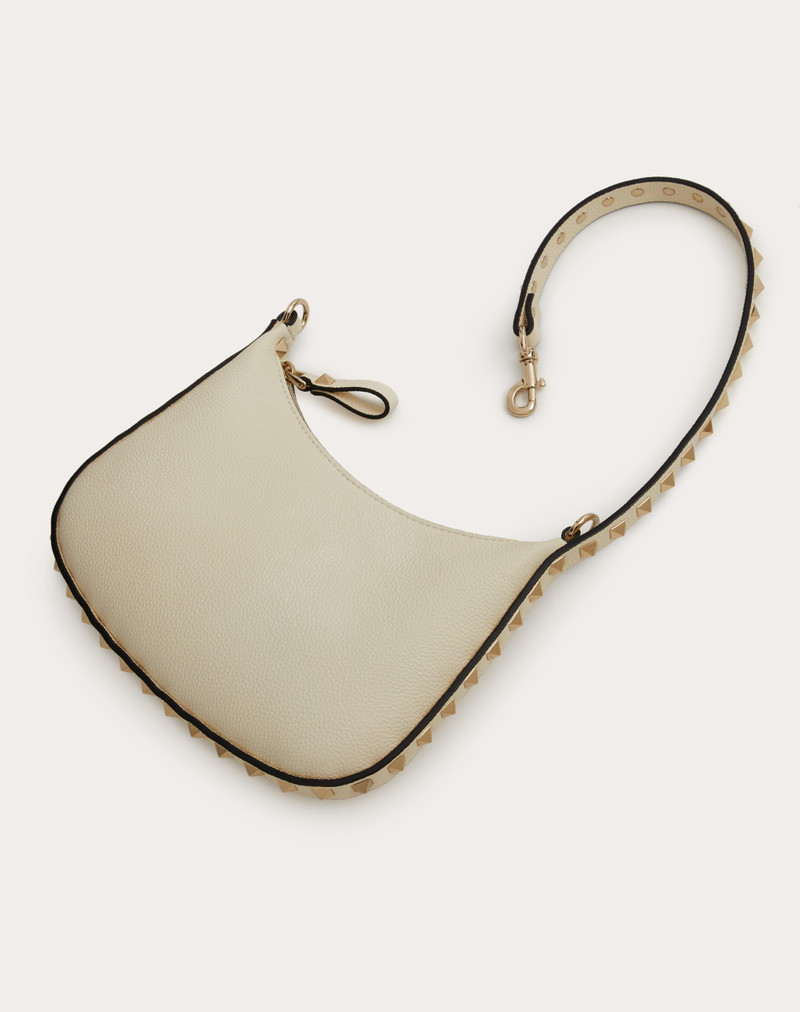 MINI ROCKSTUD HOBO BAG IN GRAINY CALFSKIN 6