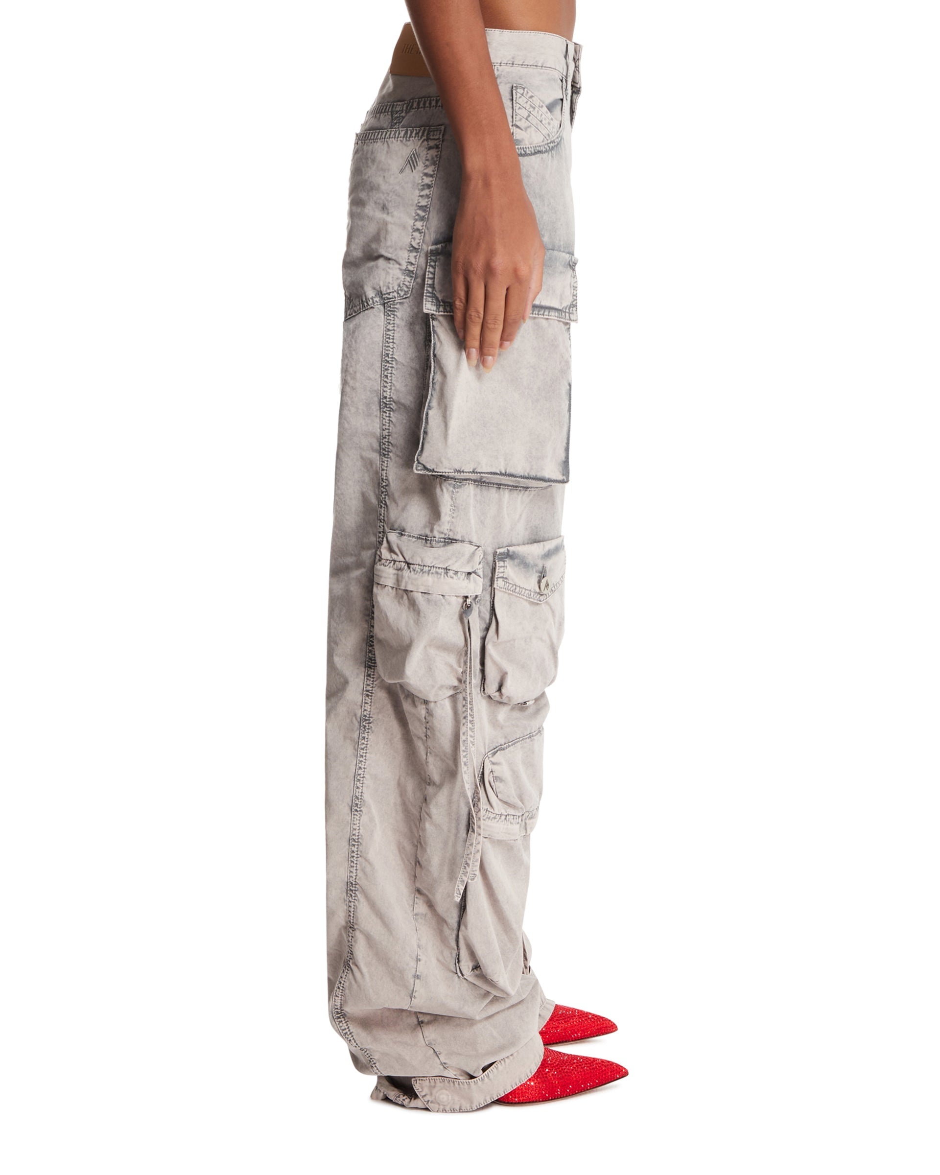 Light Gray Fern Cargo Jeans - 5