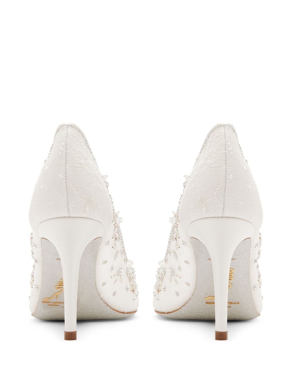 crystal-embellished pumps - 3
