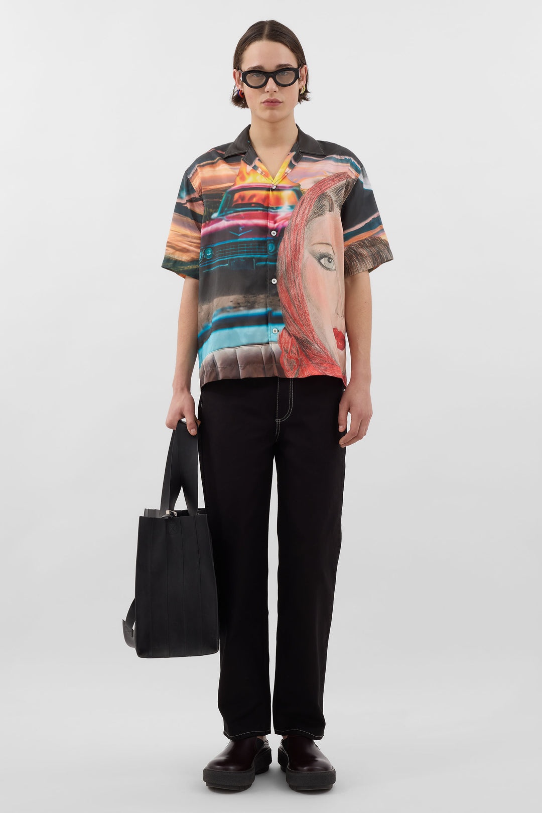 BELLIDENTRO PANTS / black stripes - 3