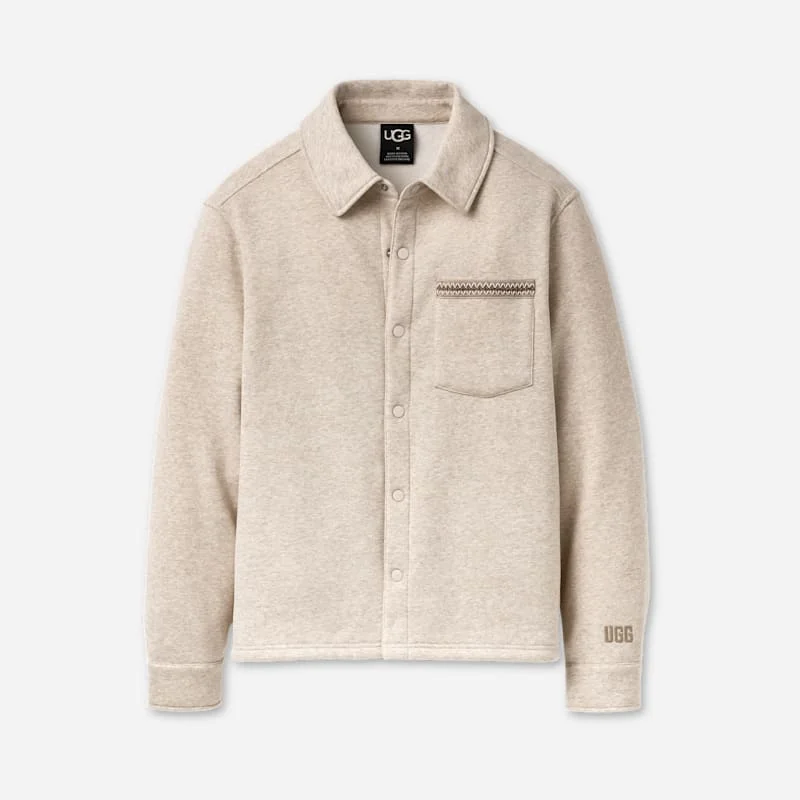 ® Men's Tasman Shirt Jacket in Caribou Heather - 1