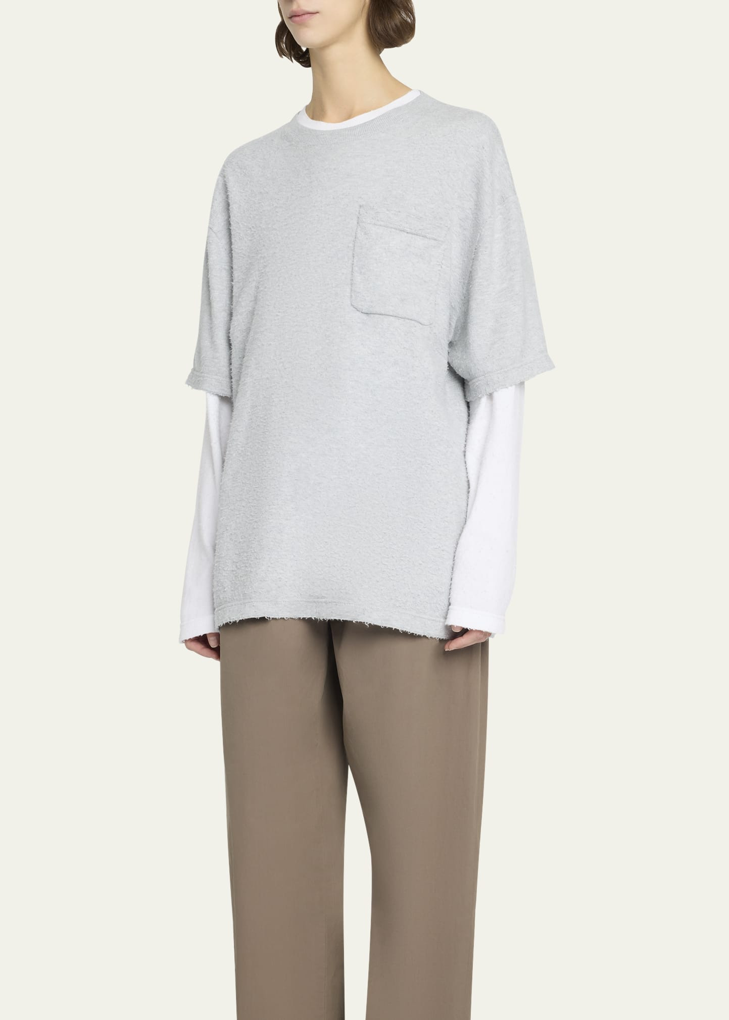 Kaddy Textured Short-Sleeve T-Shirt - 4