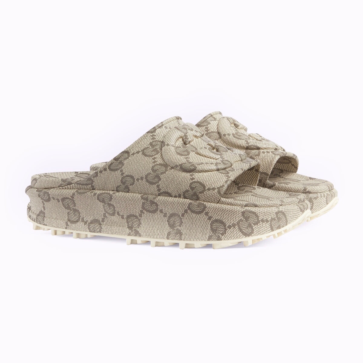 Gucci Interlocking g Slide Sandals - 2