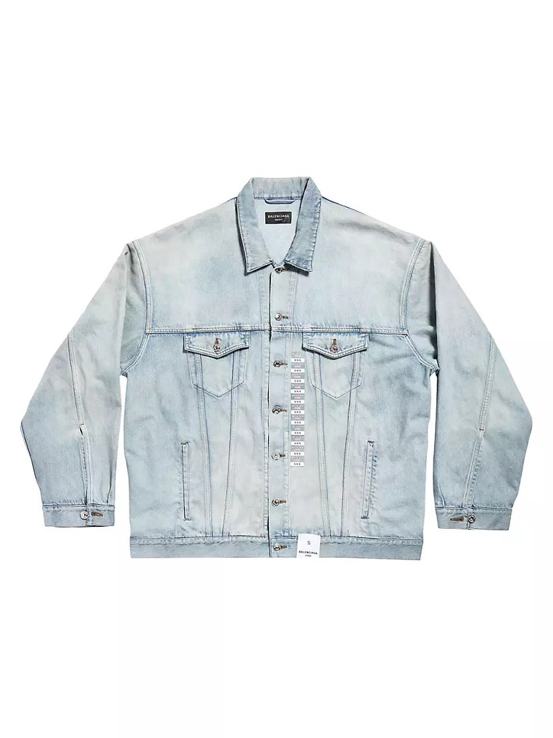 Denim Size Sticker Jacket 1