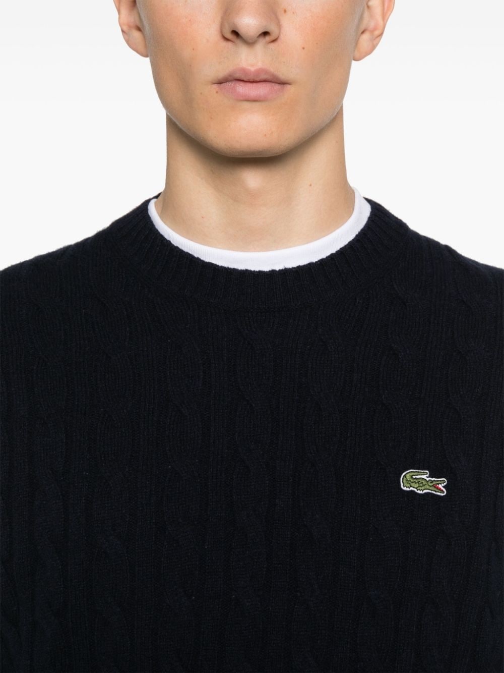 cable-knit sweater - 5