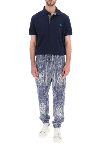 Etro PAISLEY PRINT JOGGERS outlook