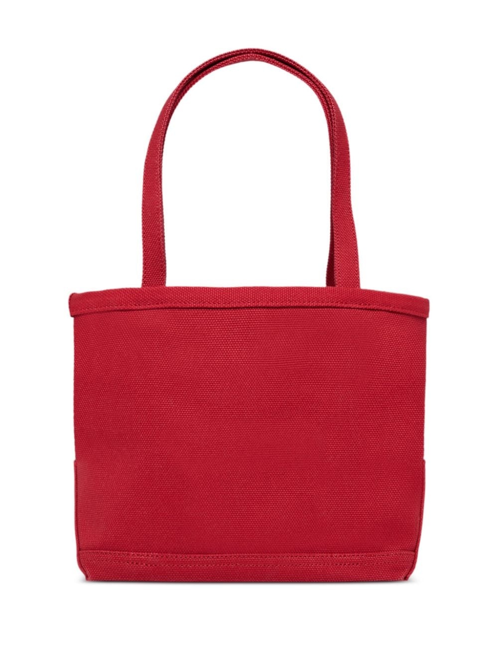 logo-appliquÃ©d cotton beach bag - 2