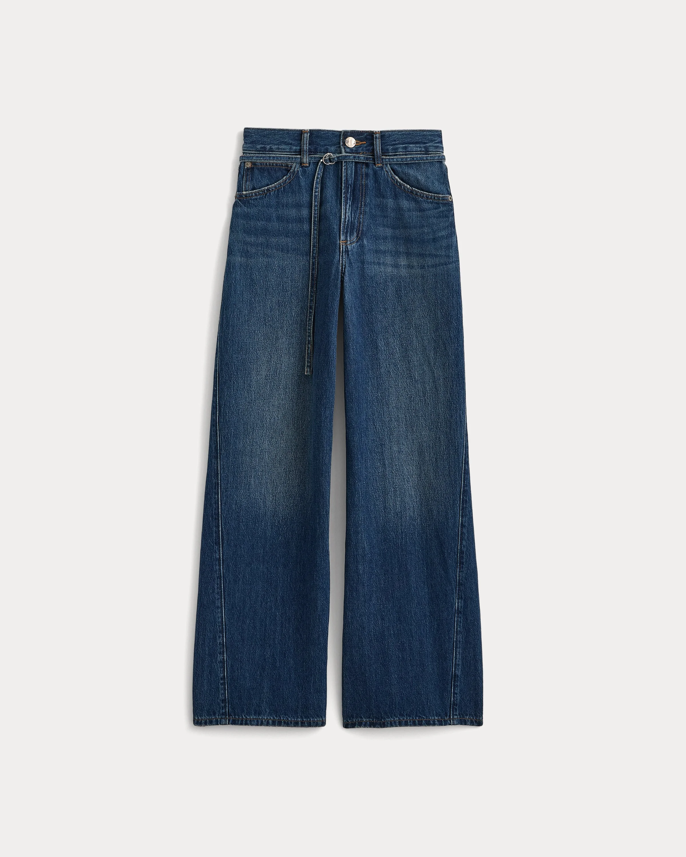 LIGHTWEIGHT LOOSE WIDE-LEG JEAN - 1