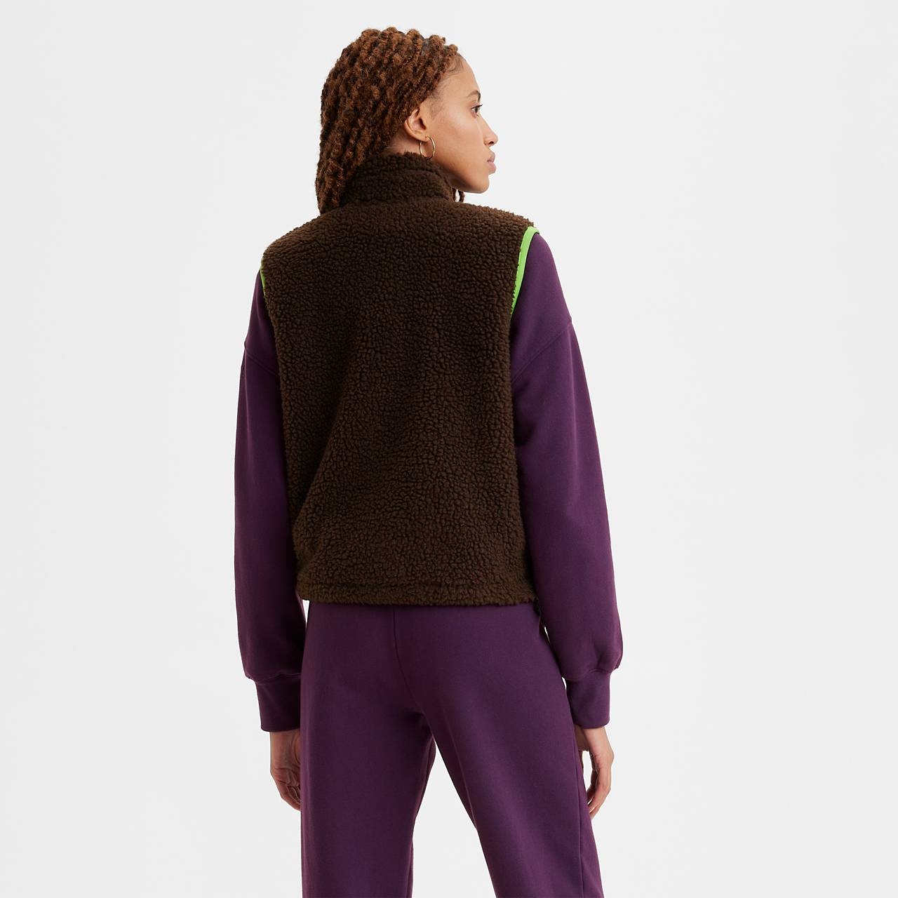 SUPER FLUFF SHERPA VEST - 3