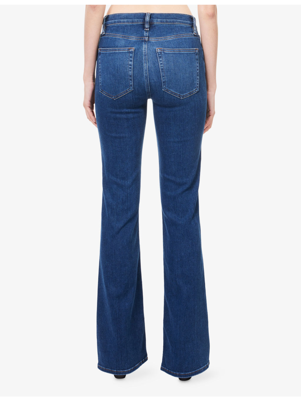 The Icon Flared Cotton-Blend Jeans - 4