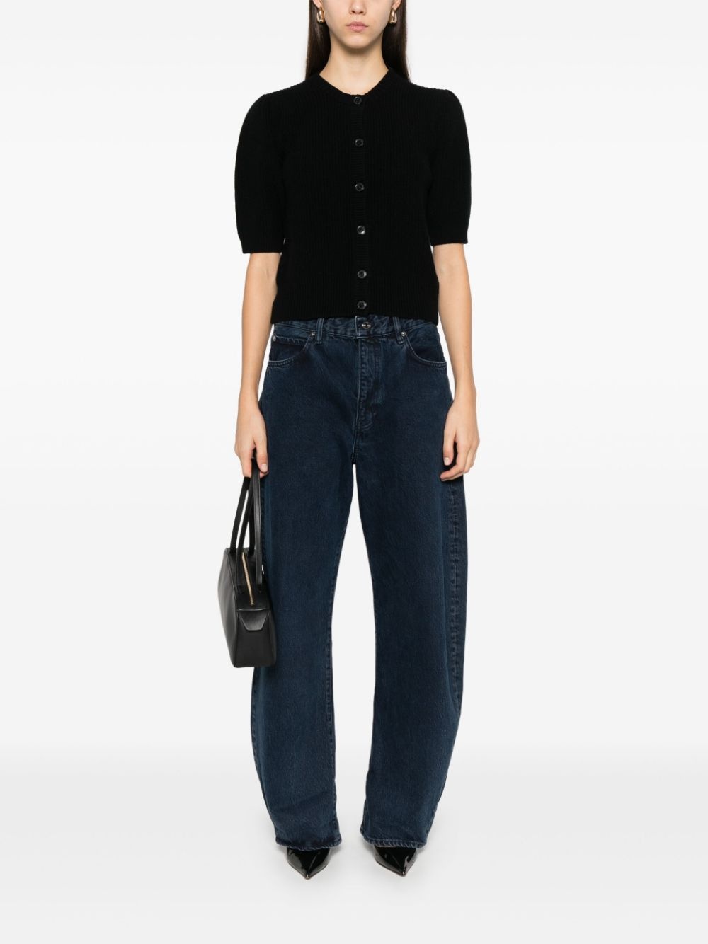 short-sleeve cardigan - 2