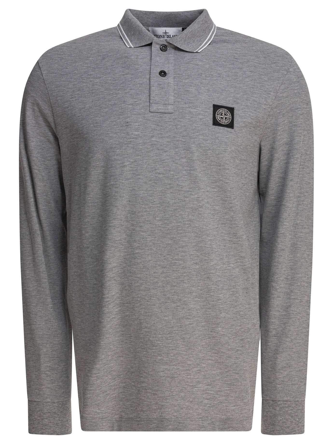 Stone Island Organic Cotton Piqué Polo Shirt - 1
