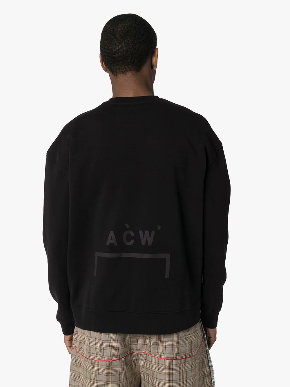 logo crew-neck sweater - 4