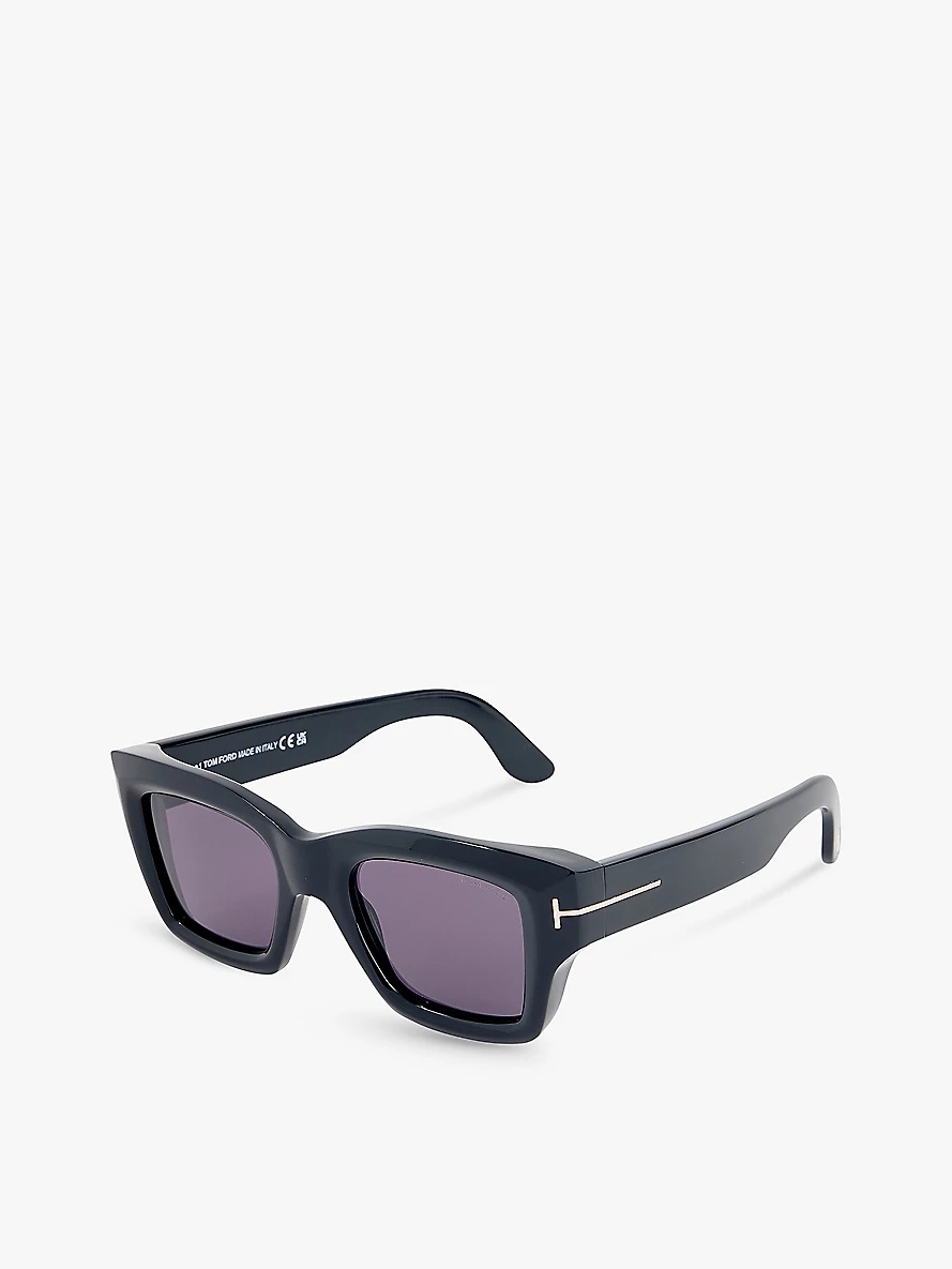 FT1154 Ilias square-frame acetate sunglasses - 3