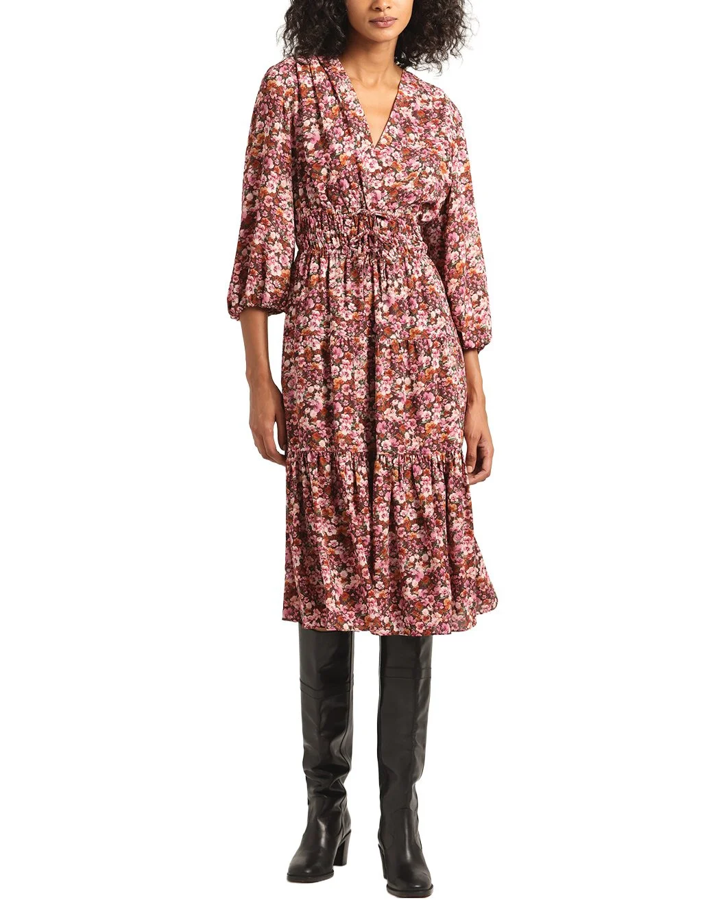 Derek Lam 10 Crosby Red Elsa A-Line Dress - 1