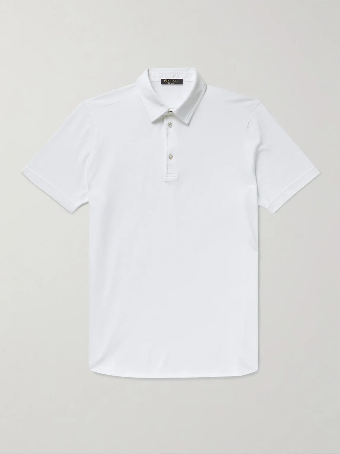 Cotton-Piqué Polo Shirt - 1