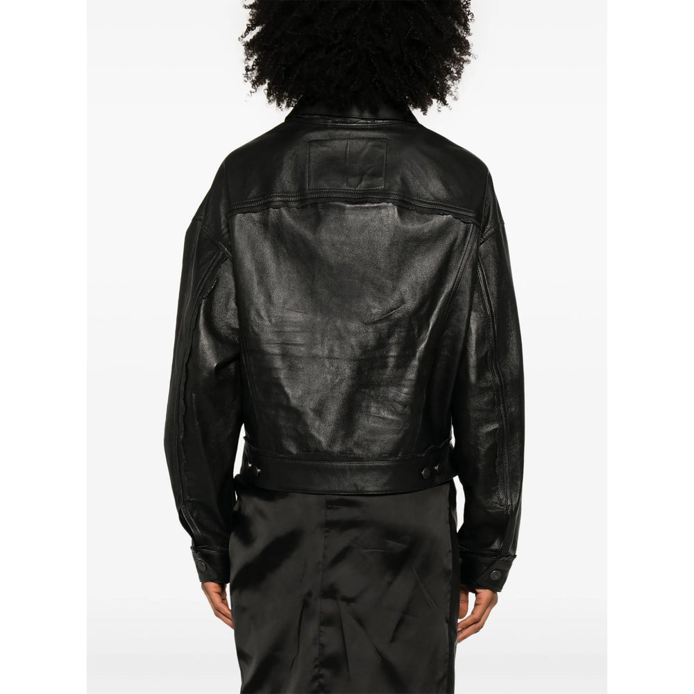 Balenciaga Black Jackets - Leather Jackets Women - 3