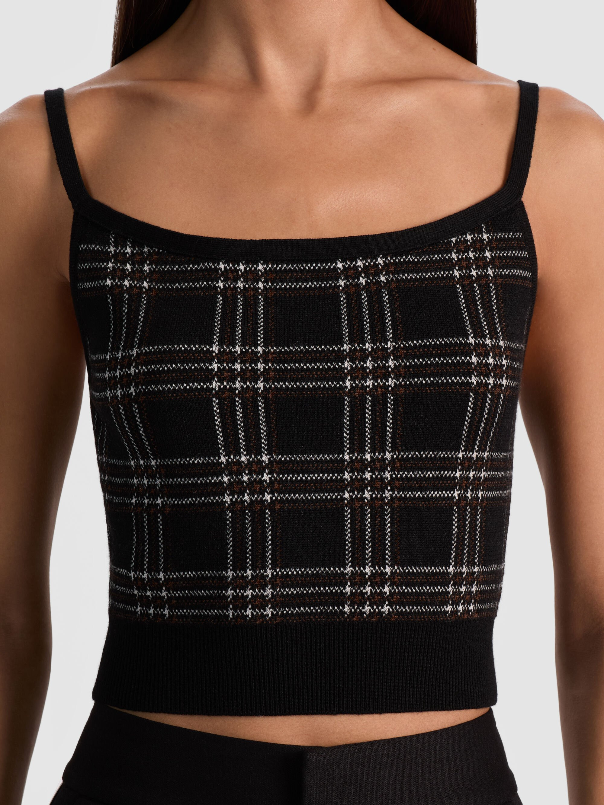 MAUDE PLAID BRALETTE - 5