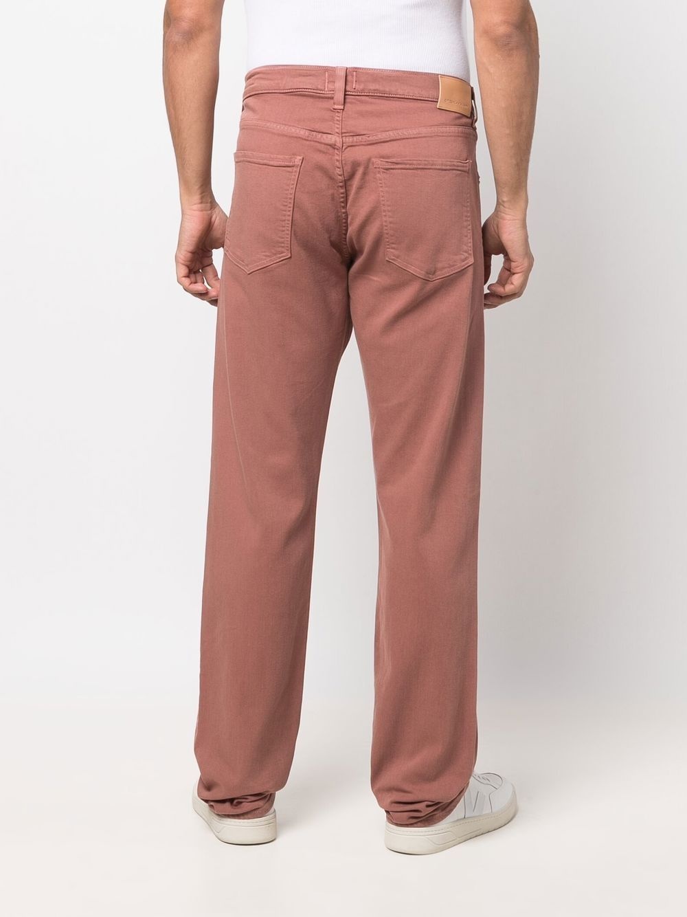 straight-leg five-pocket trousers - 4