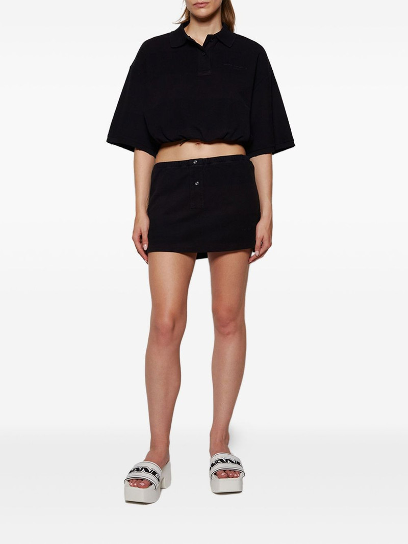 alexanderwang.t cropped polo shirt outlook