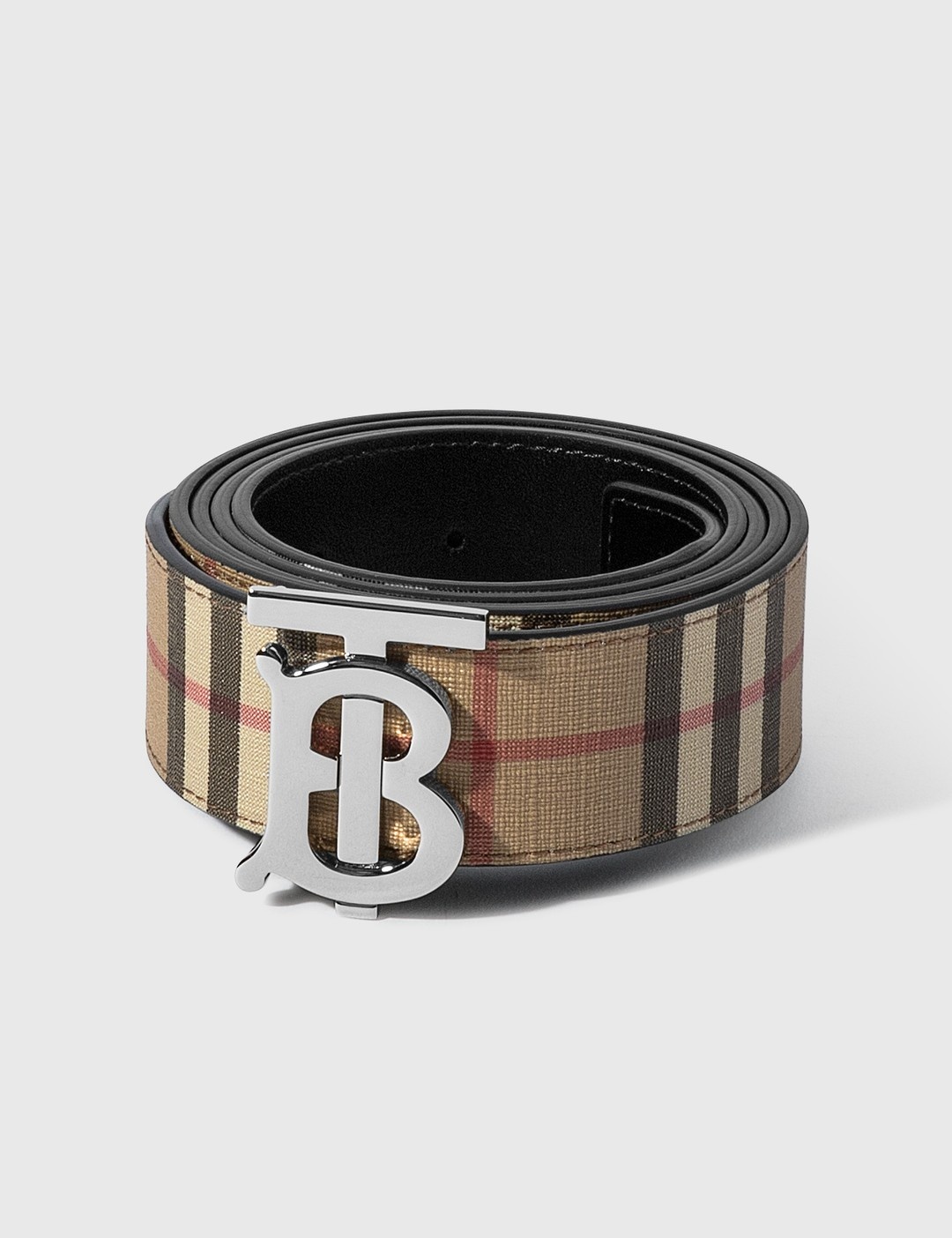 MONOGRAM MOTIF VINTAGE CHECK BELT - 2