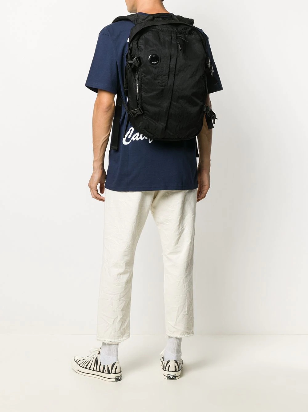 logo patch backpack - 2