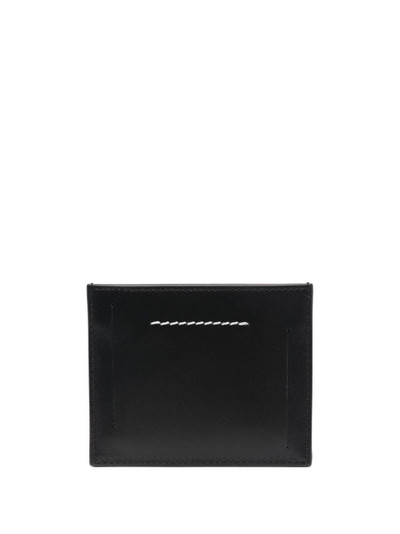 MM6 Maison Margiela leather card holder outlook