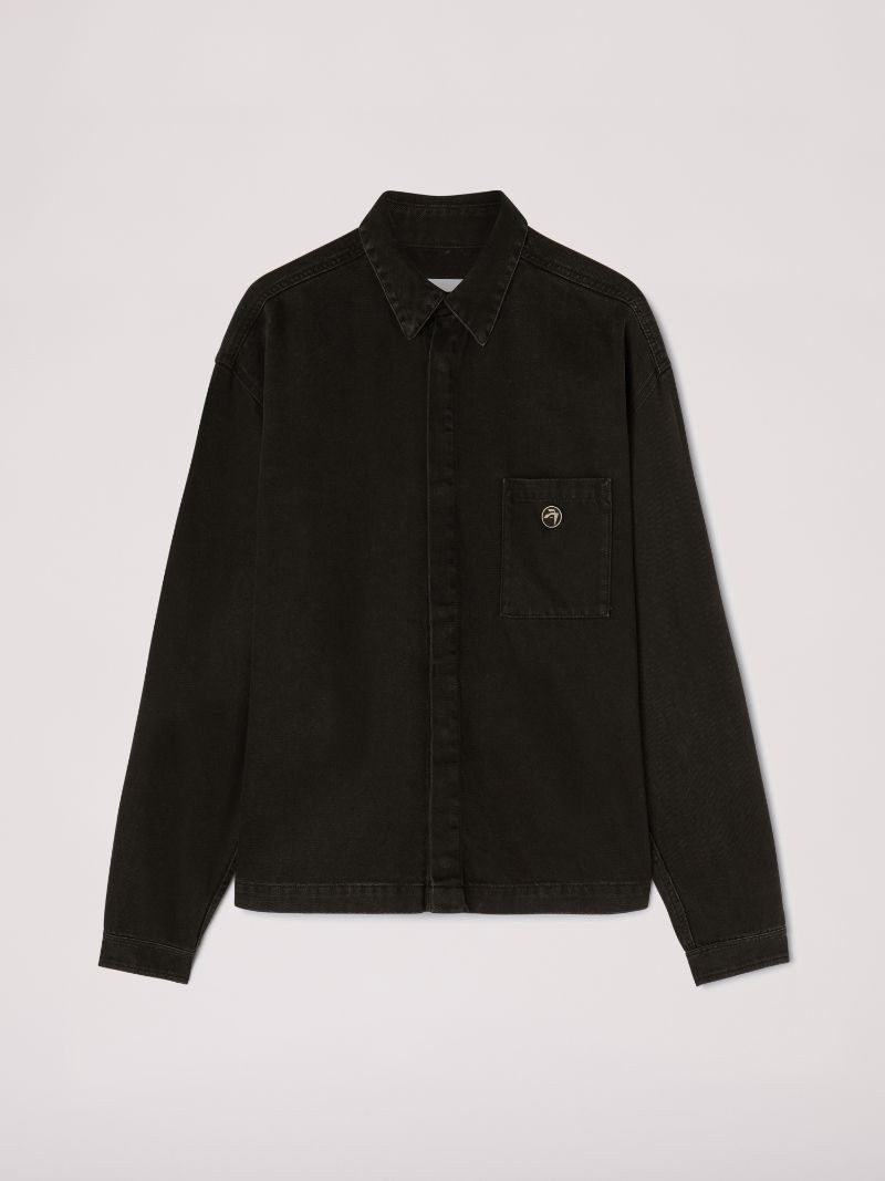 Boxy Fit Denim Shirt 1