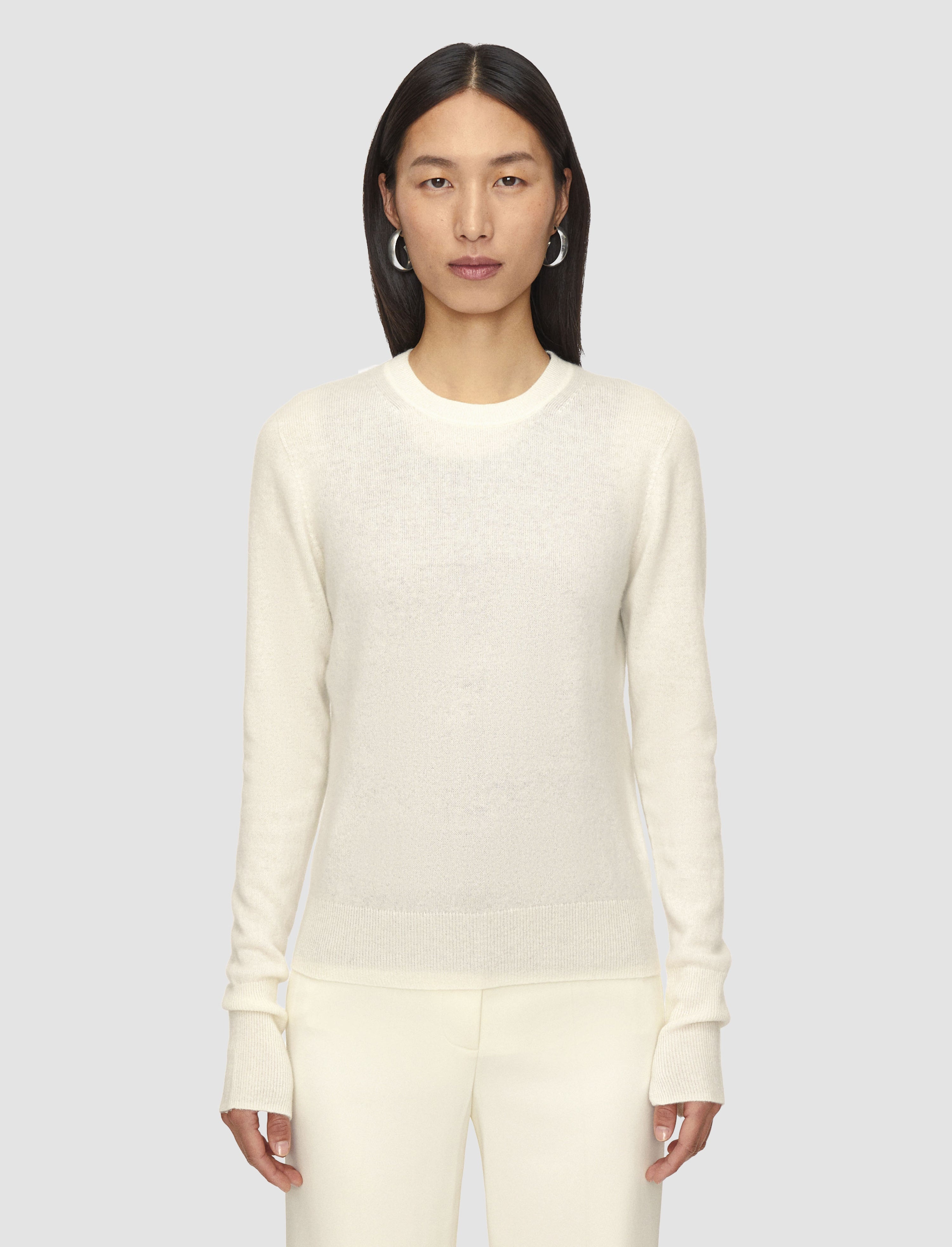 Light Pure Cashmere Round Neck Jumper - 3