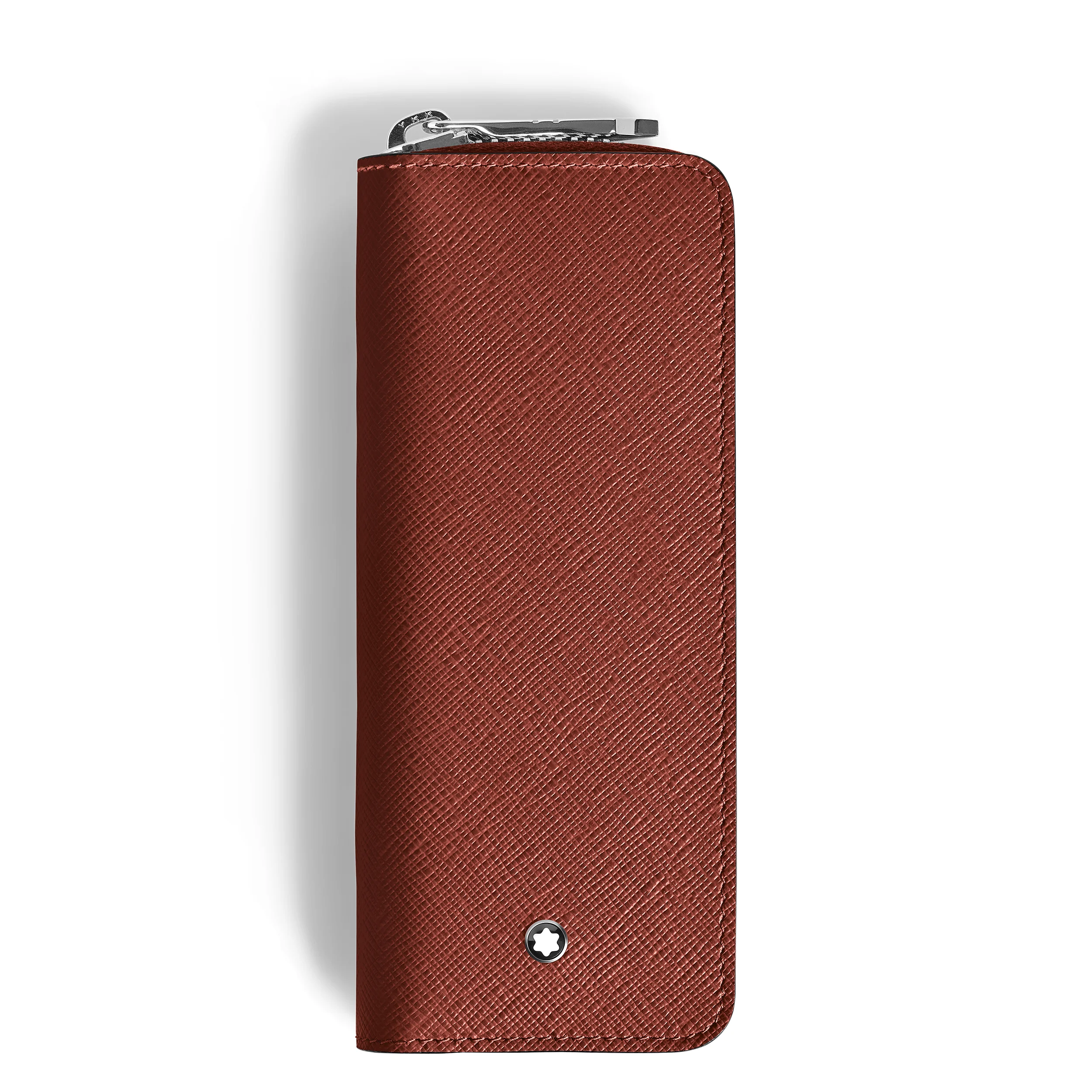 2 PEN POUCH WITH ZIP IN SARTORIAL LEATHER - 1