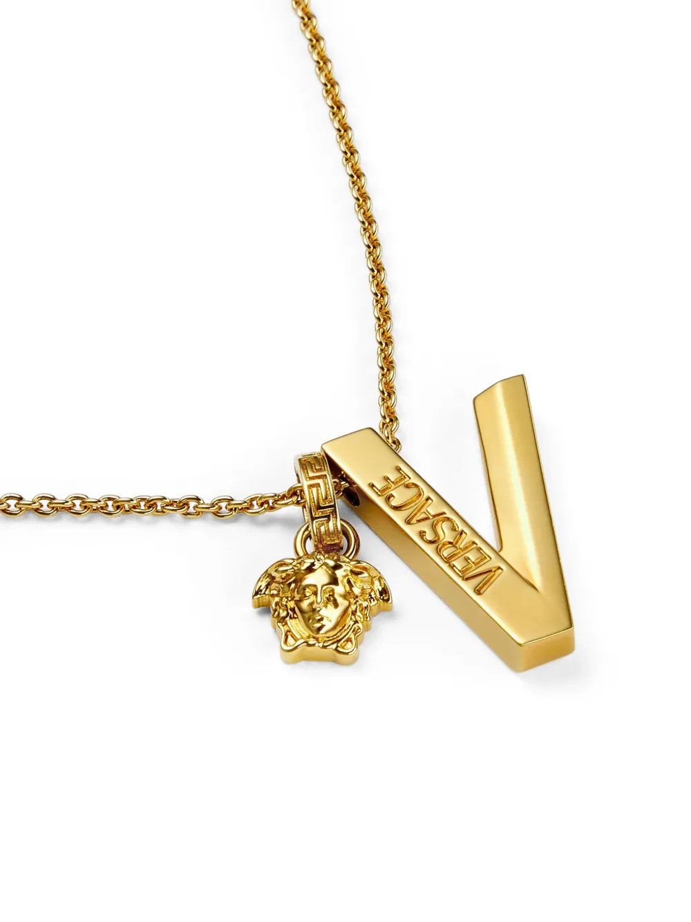 Versace Women Logo Plaque Necklace - 2