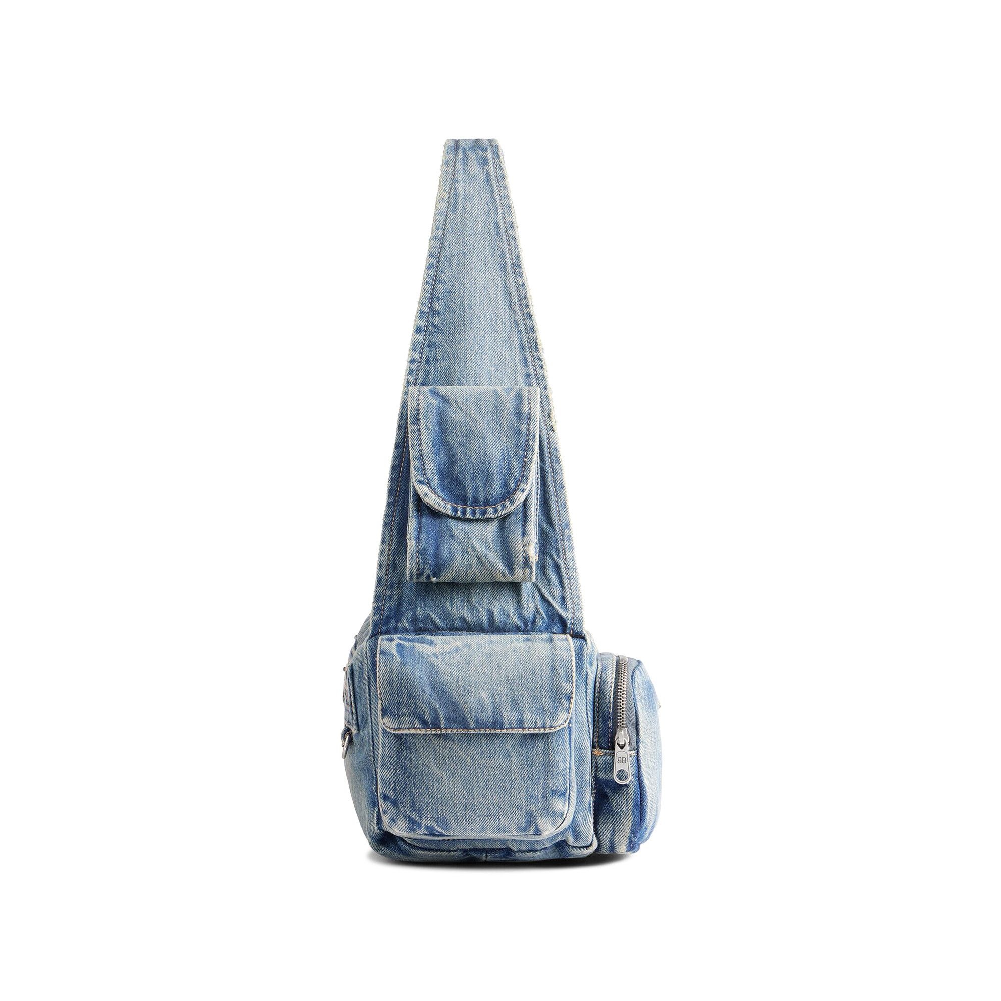 Balenciaga Superbus Sling Bag 'Vintage Blue' - 4