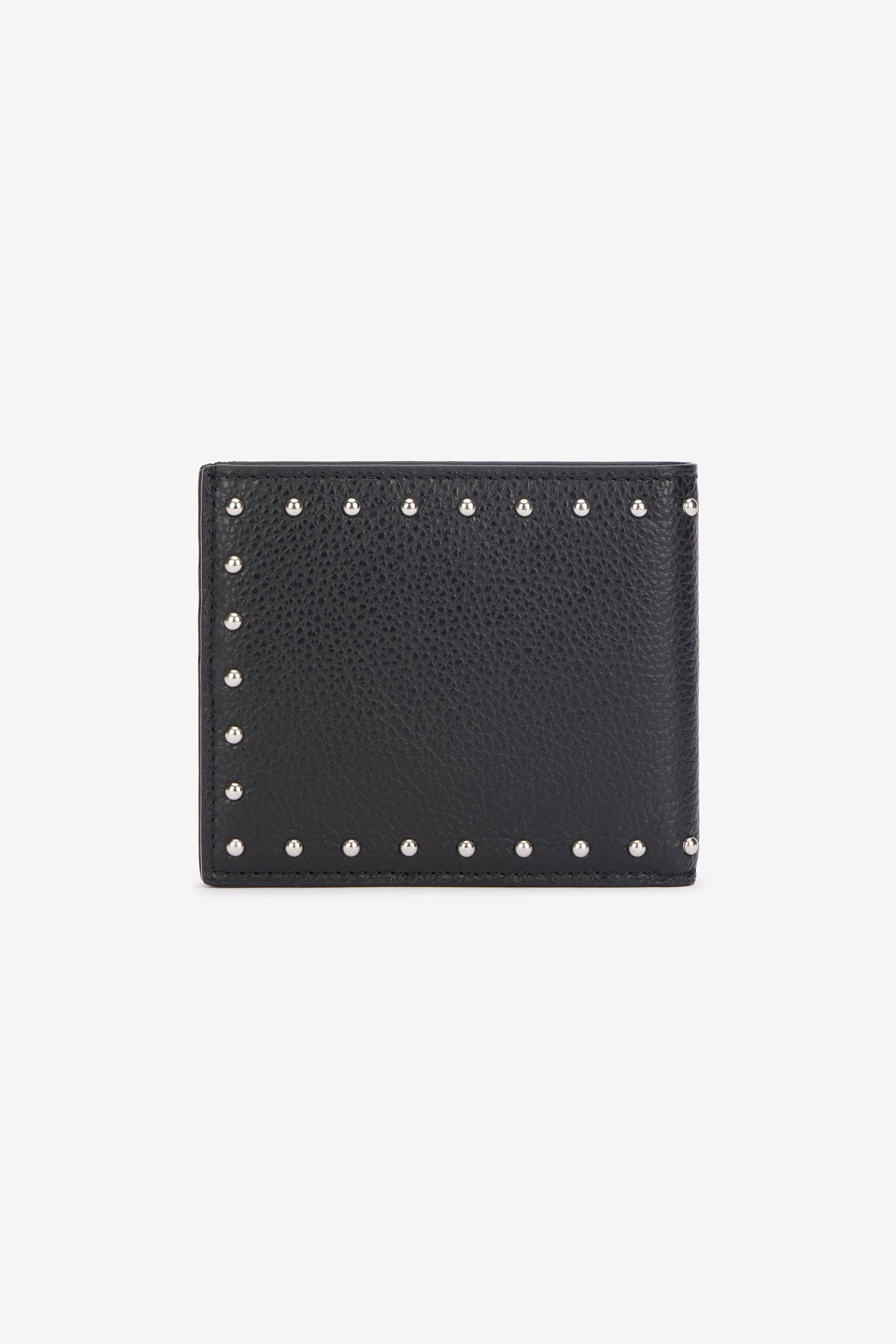 Leather Wallet With Studs - 2