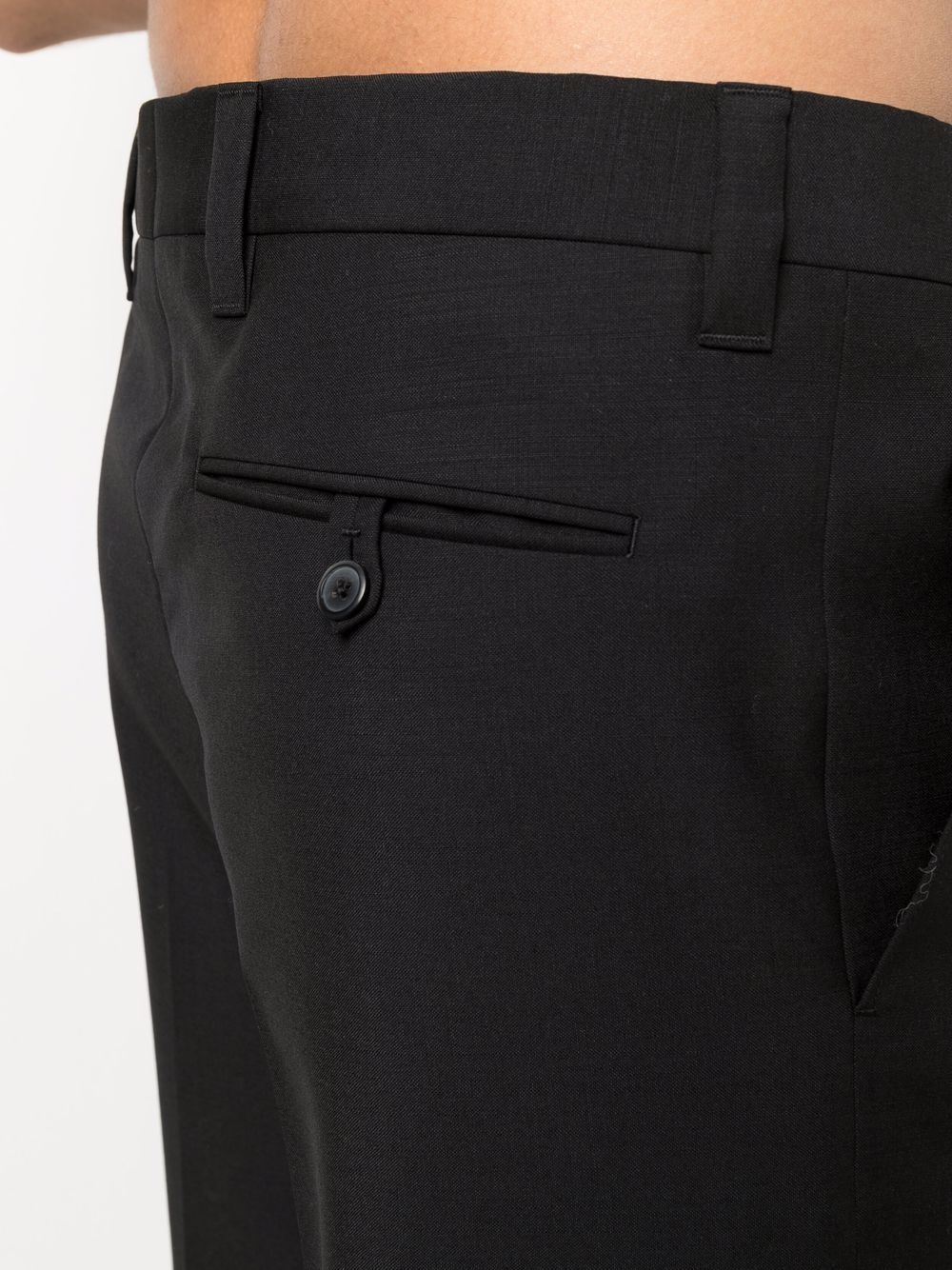 straight-leg tailored trousers - 5