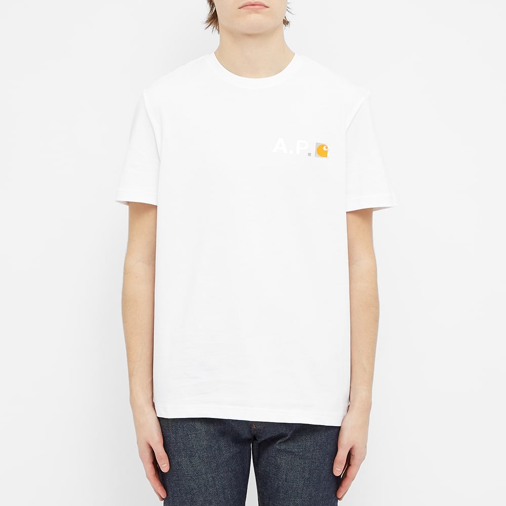 A.P.C. x Carhartt WIP Fire Logo Tee - 4