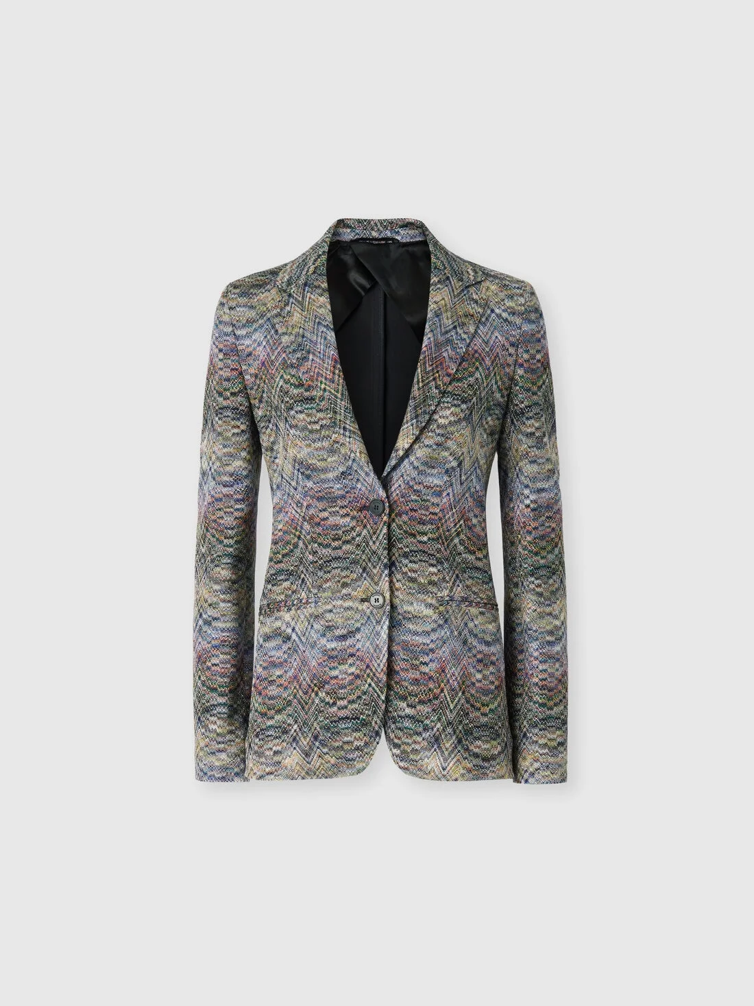 Viscose lamé blazer - 1