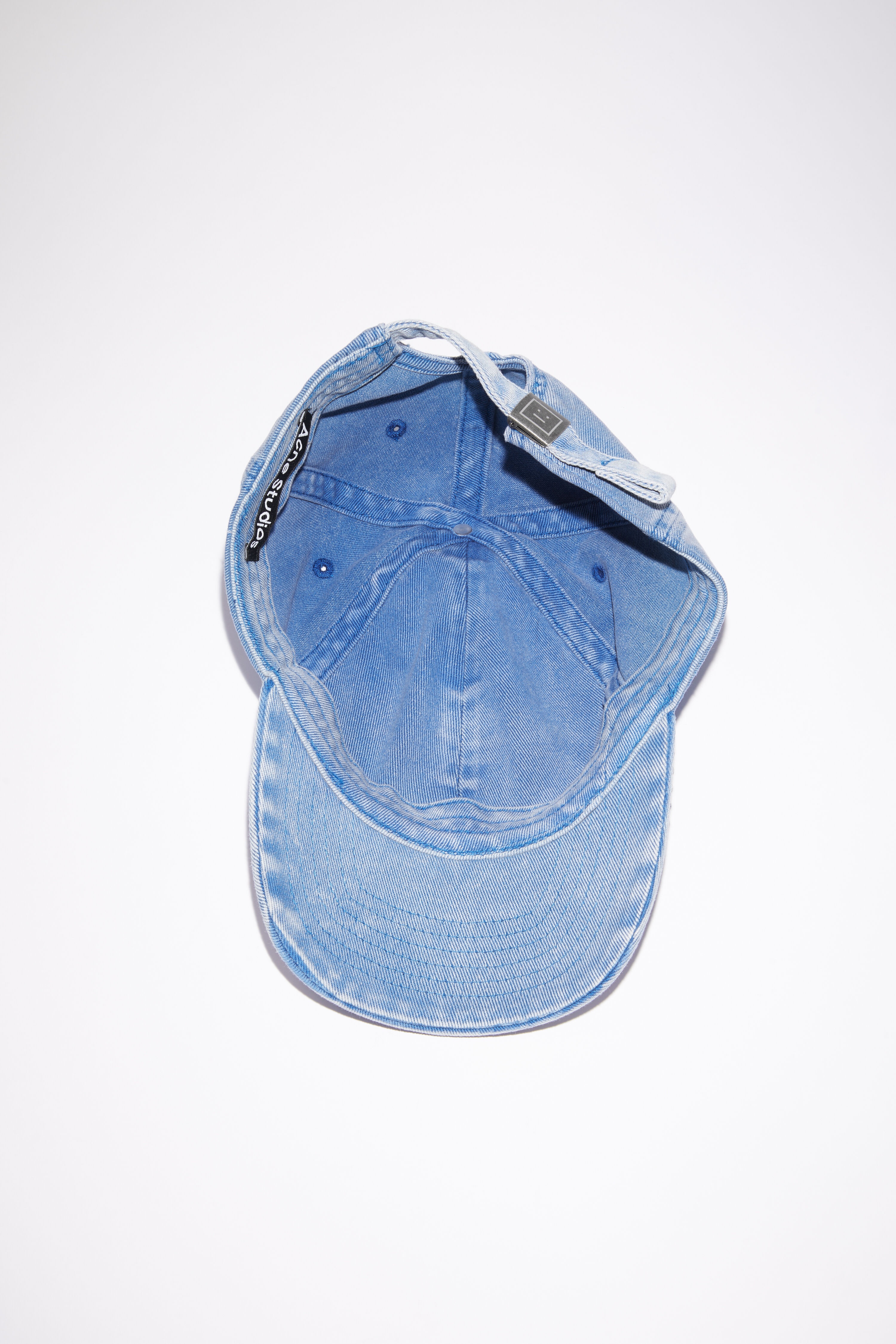 Crystal face logo cap - Electric blue - 4
