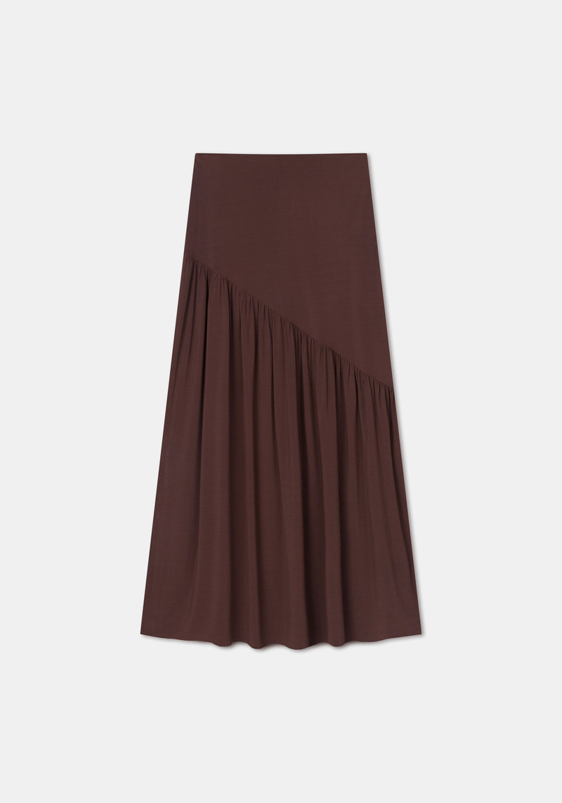 회사 소개
Ruched jersey maxi 스커트 1