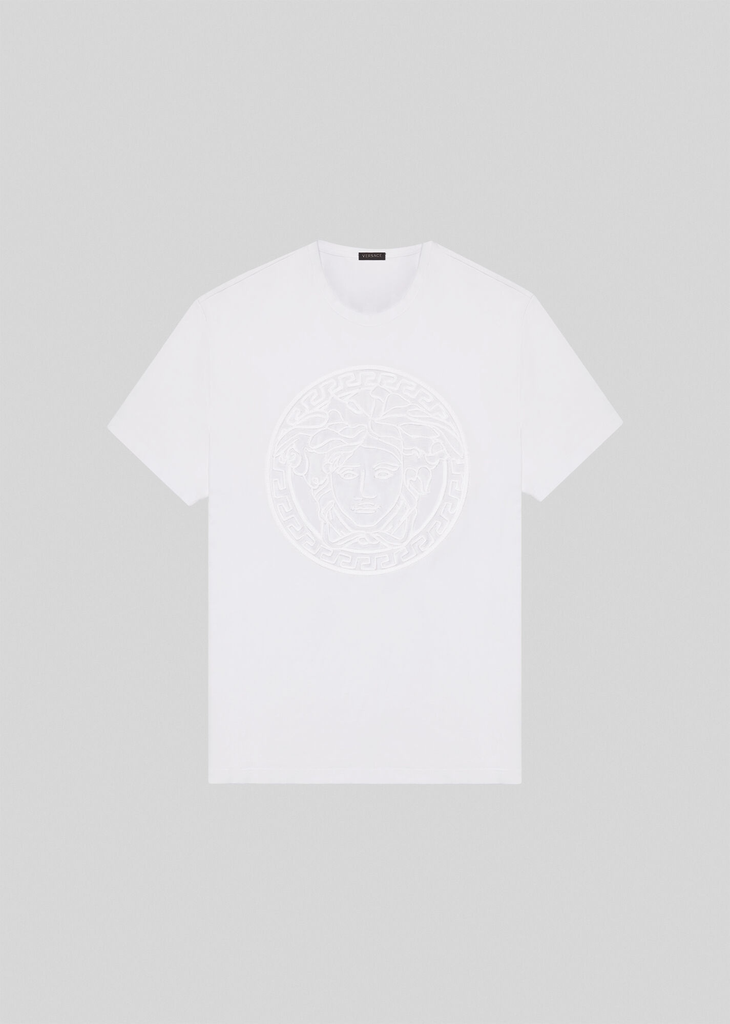 Medusa Embroidered T-Shirt - 1