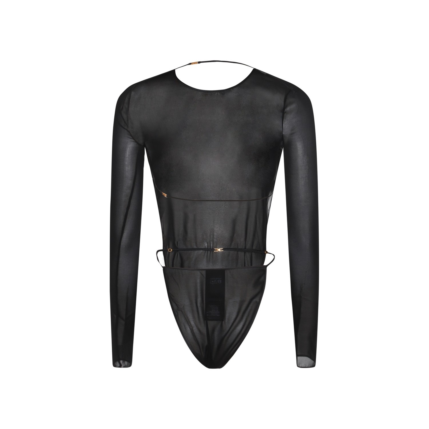 インナー・ルームウェアその他 Saint Laurent FW23 Black velvet bodysuit (762438Y3D02 1000) Saint Laurent Fall 2023 Collection - Fashionista