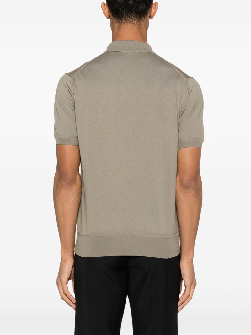 fine-knit polo shirt 3