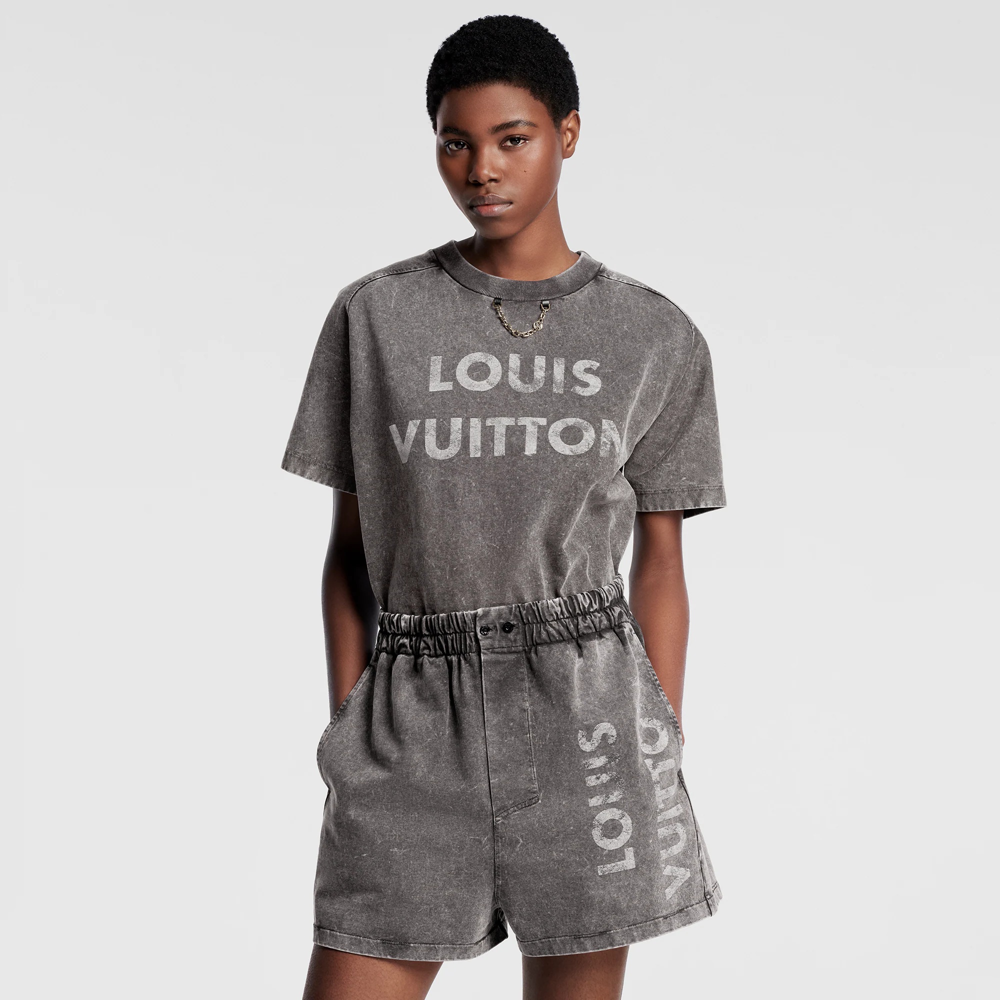 Vintage-Effect Louis Vuitton T-Shirt - 4