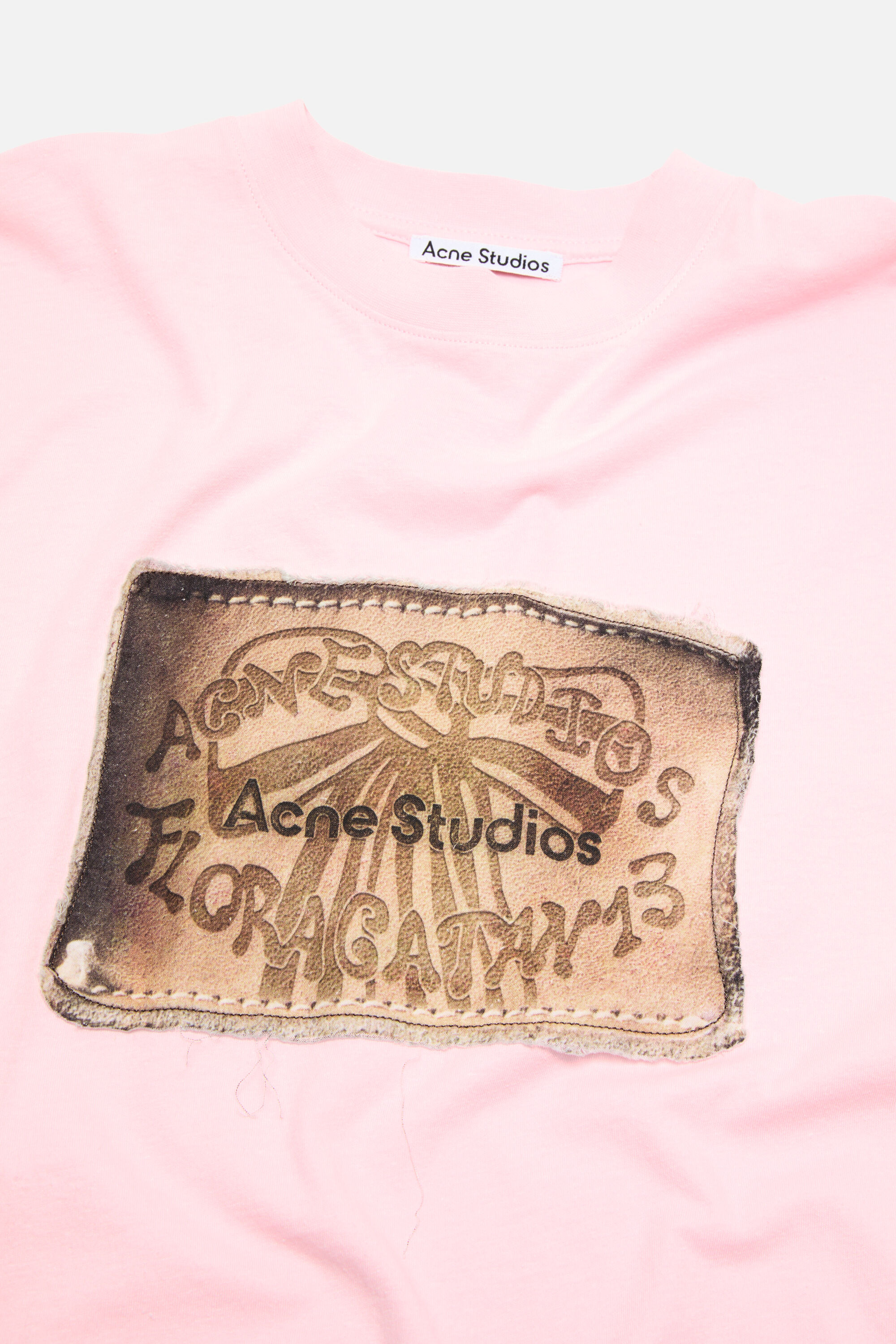 Logo t-shirt - Baby pink - 5