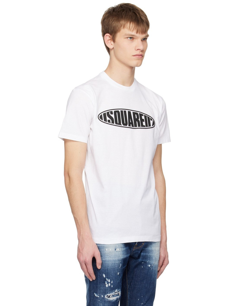 White D2 Surf Board T-Shirt 2