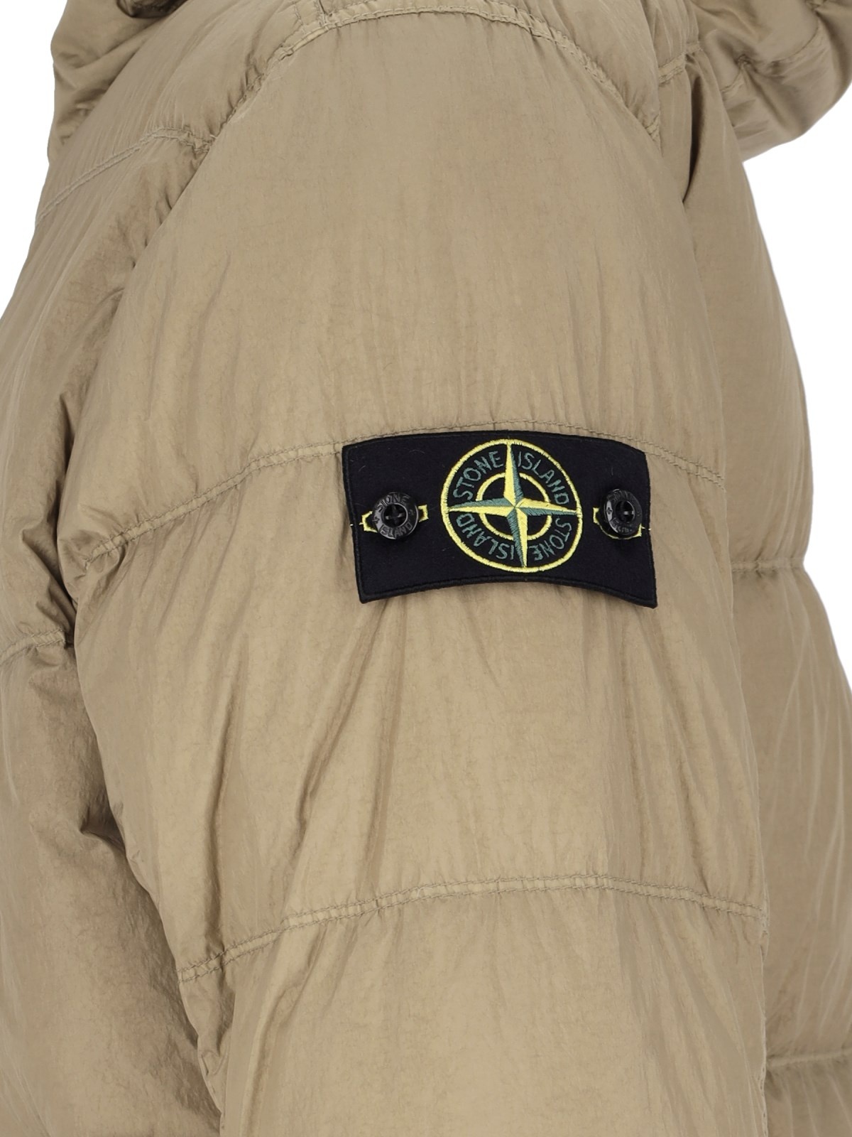 LOGO HOODED DOWN JACKET - 5