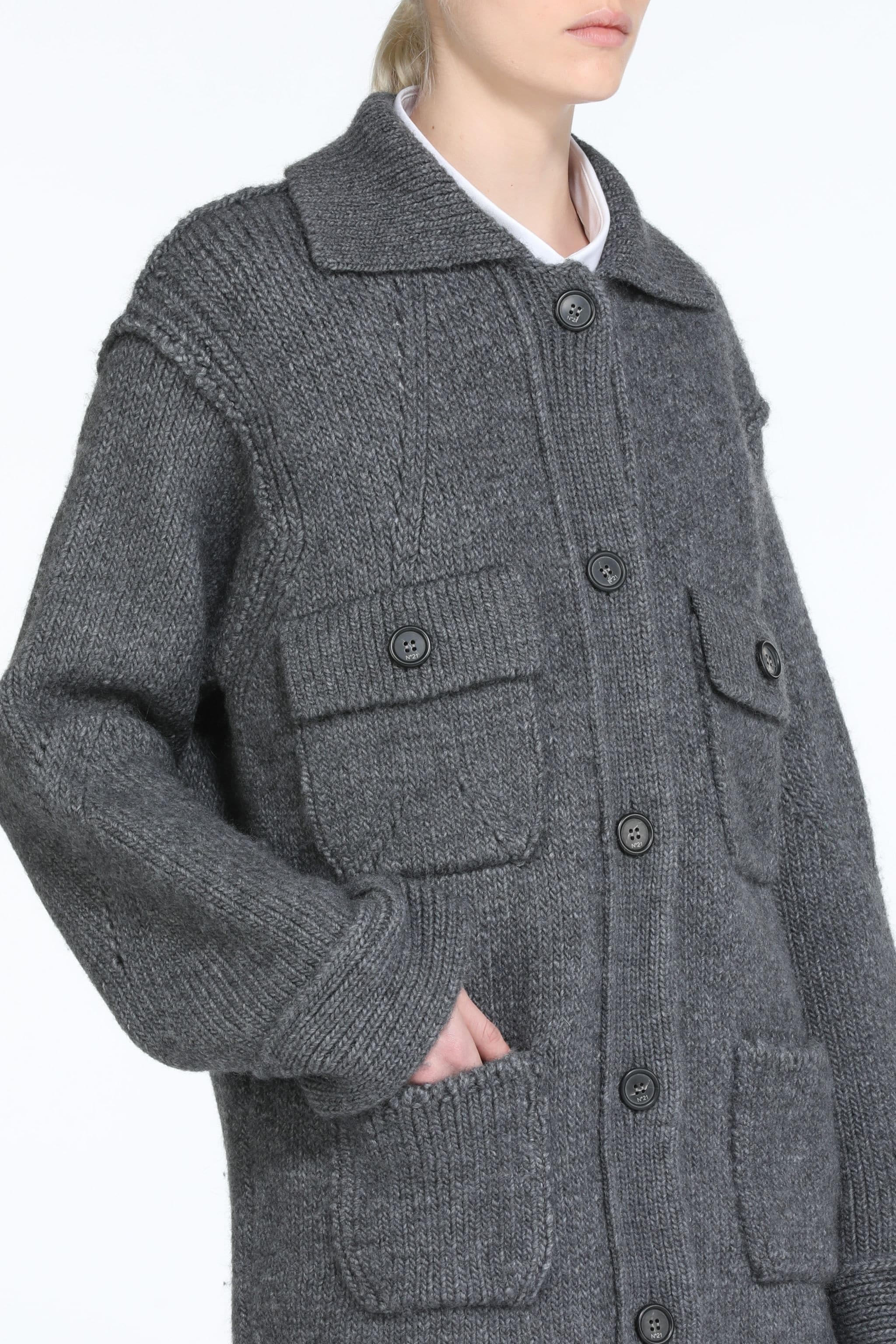 KNITTED JACKET - 5